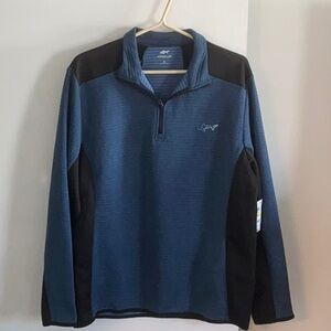 Greg Norman Men’s Ottoman 1/4 Zip Golf Pullover Sweatshirt Size M NEW